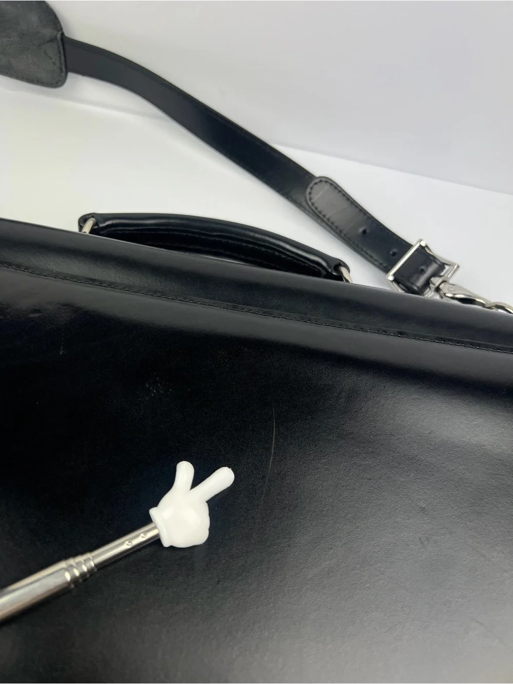 Jack Georges Elements Collection Flap Over Briefcase Handcreated Euro Leather